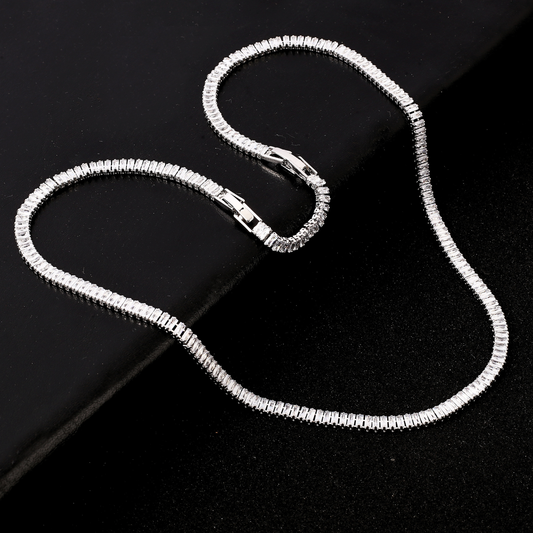 Luxelink 5MM Iced Out Hip Hop Unisex Tennis Chain